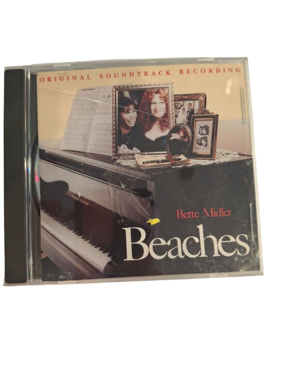 Bette Midler Beaches Original Soundtrack CD 1988 Wind Beneath My Wings Atlantic